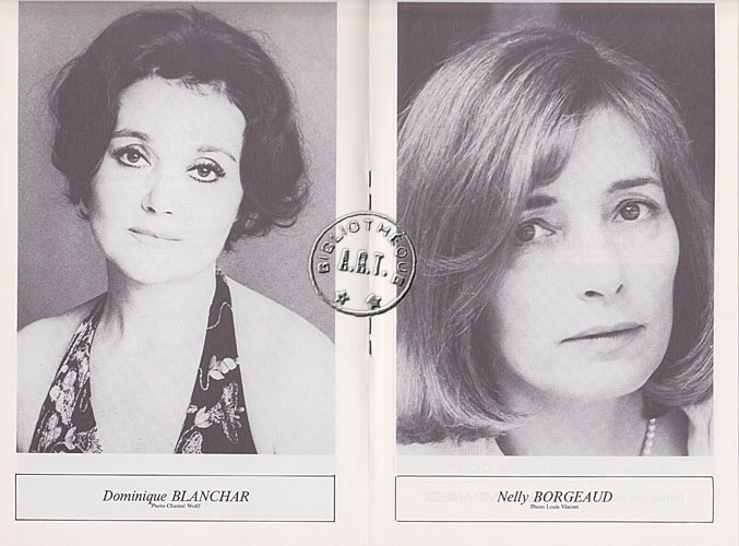 Les programmes de Théatre de l\