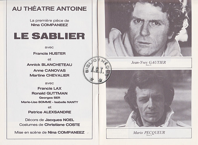 Les programmes de Théatre de l\