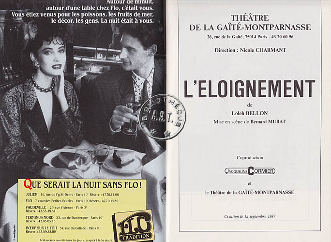 Les programmes de Théatre de l\