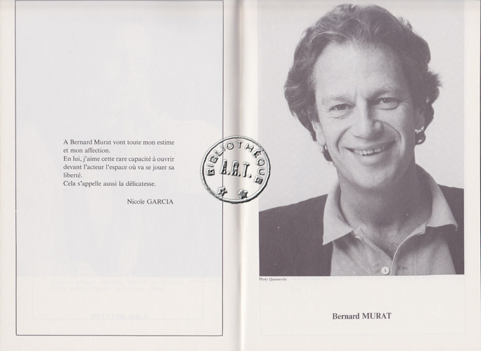 Les programmes de Théatre de l\
