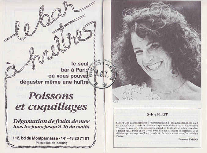 Les programmes de Théatre de l\