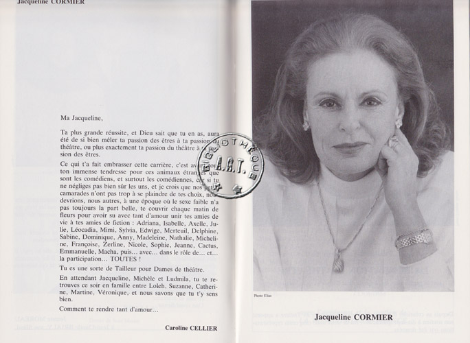 Les programmes de Théatre de l\