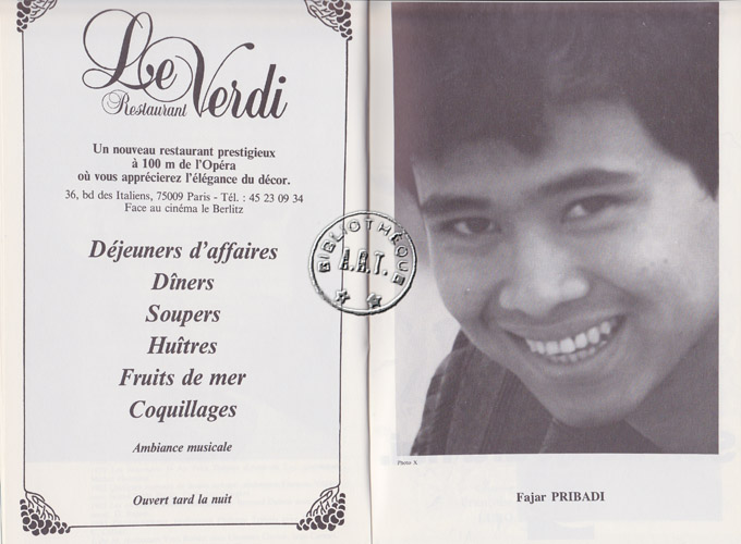 Les programmes de Théatre de l\