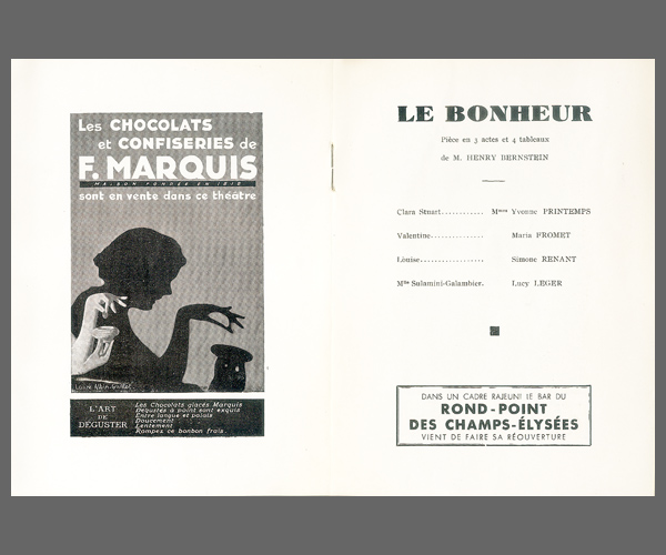 Les programmes de Théatre de l\