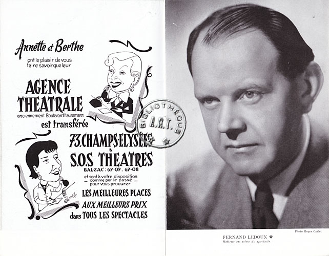 Les programmes de Théatre de l\