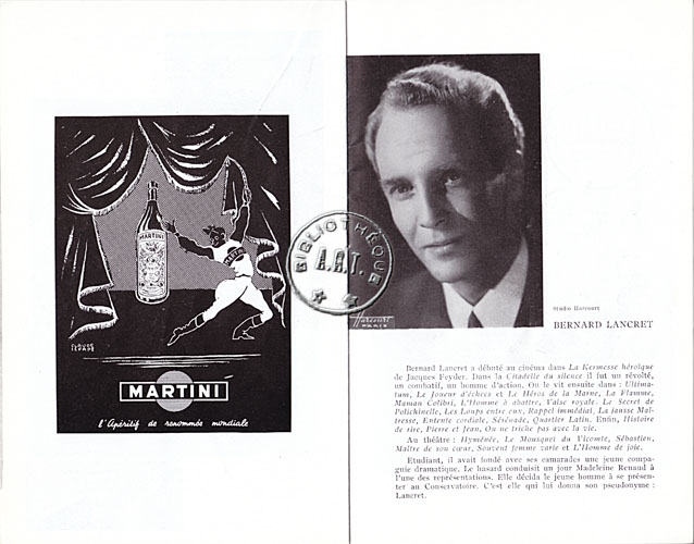 Les programmes de Théatre de l\