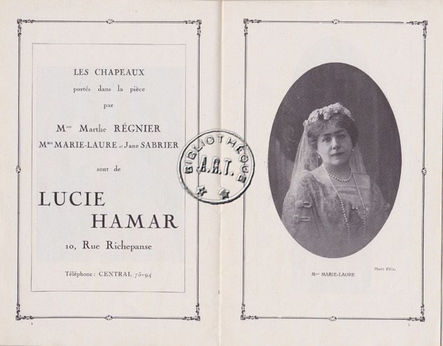 Les programmes de Théatre de l\