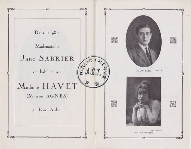 Les programmes de Théatre de l\