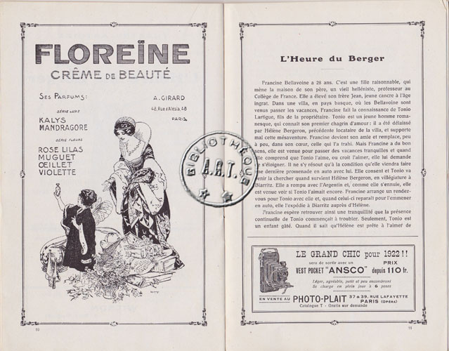 Les programmes de Théatre de l\