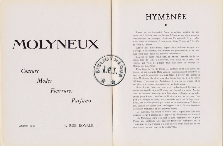 Les programmes de Théatre de l\