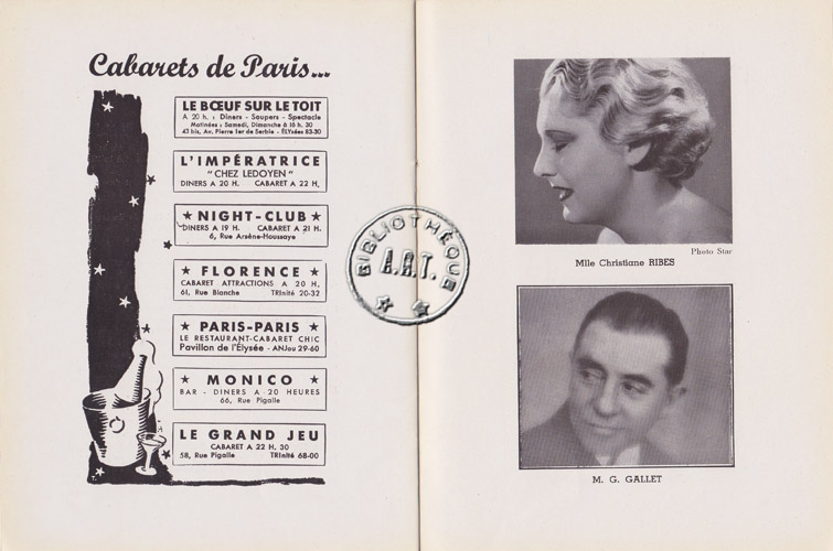 Les programmes de Théatre de l\