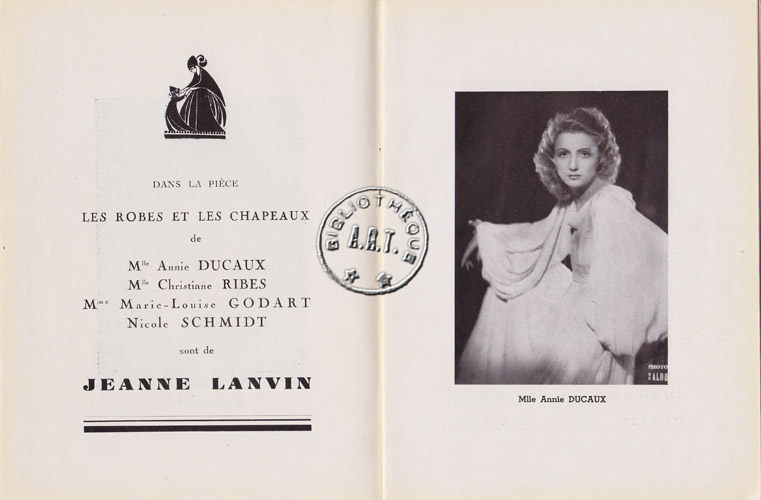 Les programmes de Théatre de l\