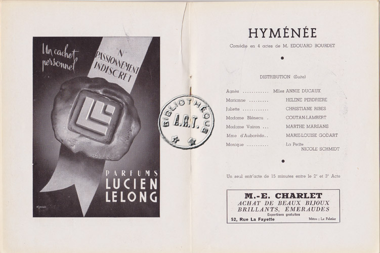 Les programmes de Théatre de l\