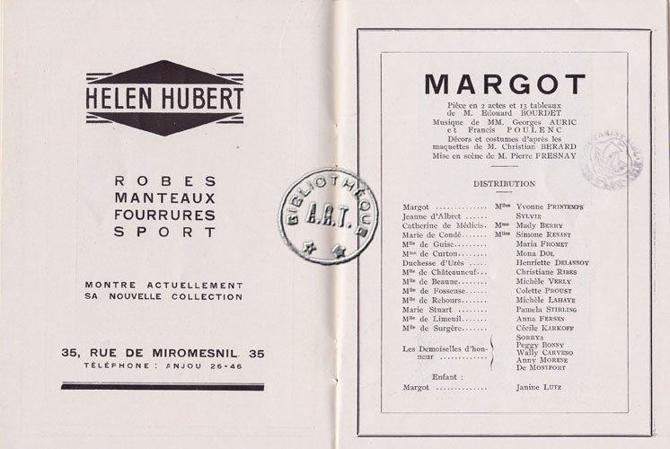 Les programmes de Théatre de l\