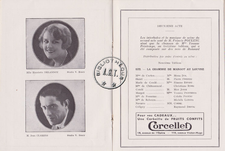 Les programmes de Théatre de l\