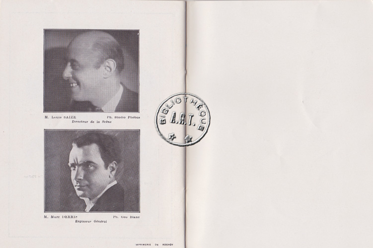 Les programmes de Théatre de l\