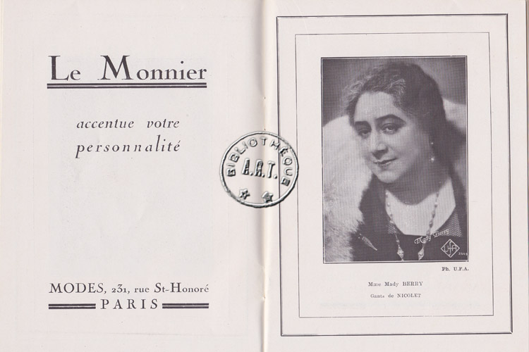 Les programmes de Théatre de l\