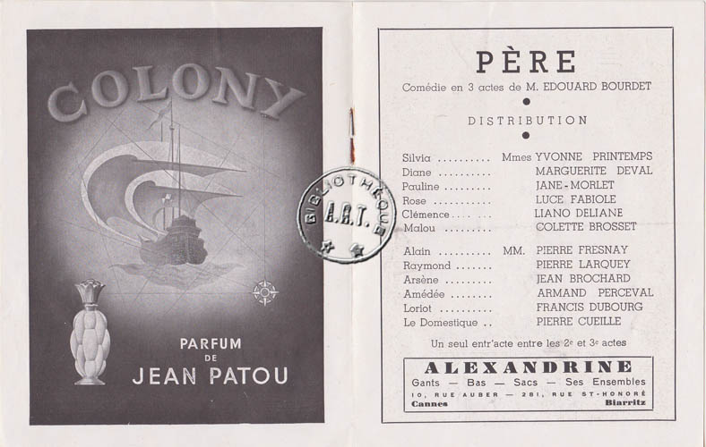 Les programmes de Théatre de l\