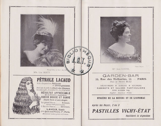 Les programmes de Théatre de l\