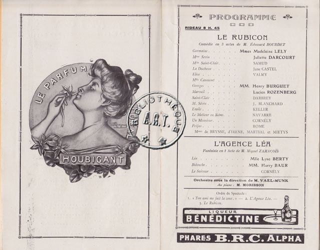 Les programmes de Théatre de l\