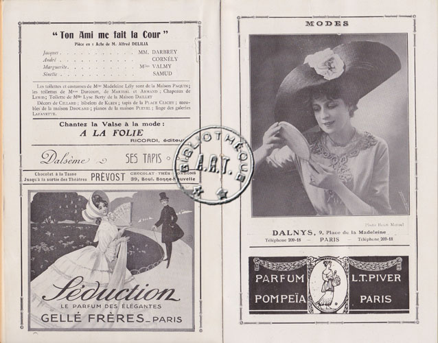 Les programmes de Théatre de l\