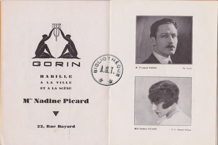 Les programmes de Théatre de l\
