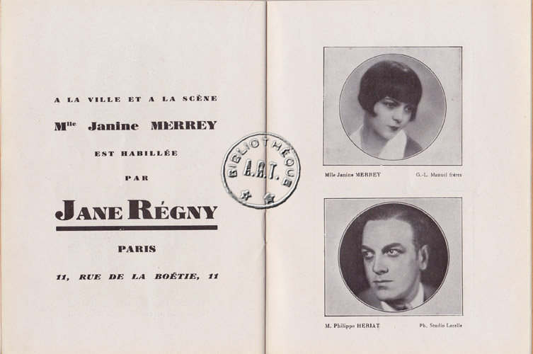 Les programmes de Théatre de l\