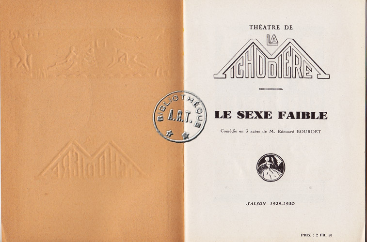 Les programmes de Théatre de l\