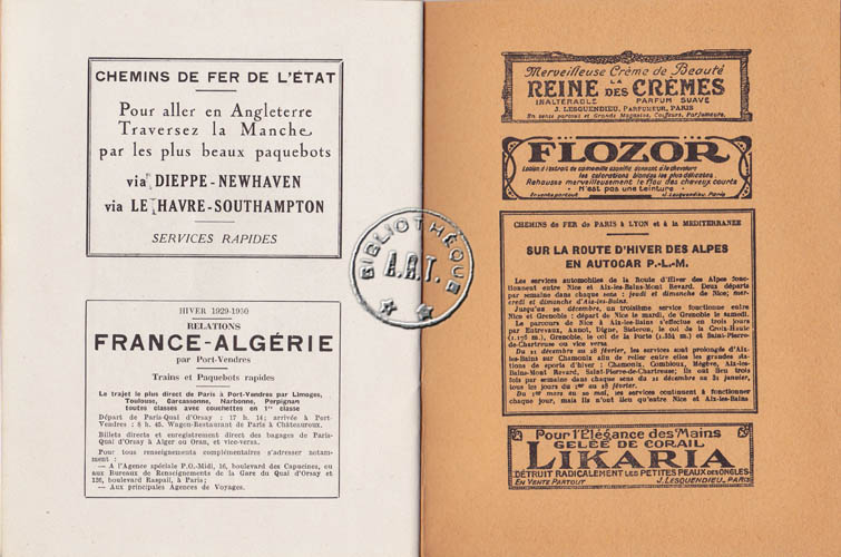 Les programmes de Théatre de l\