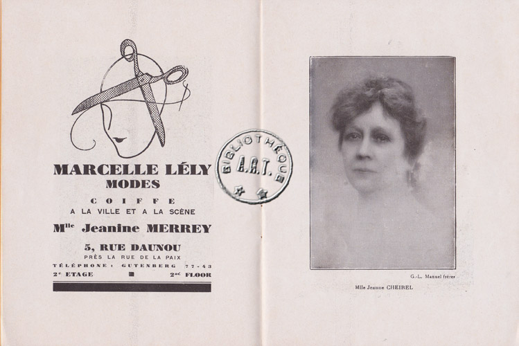 Les programmes de Théatre de l\