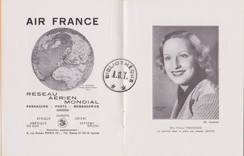 Les programmes de Théatre de l\