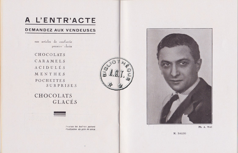 Les programmes de Théatre de l\