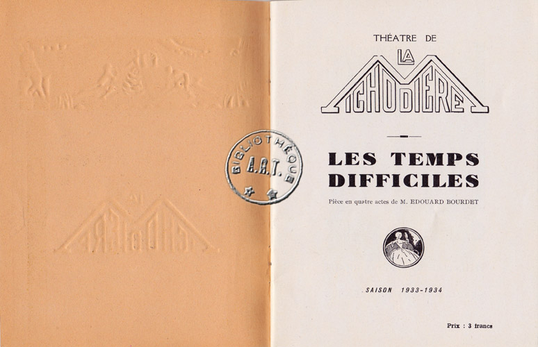 Les programmes de Théatre de l\
