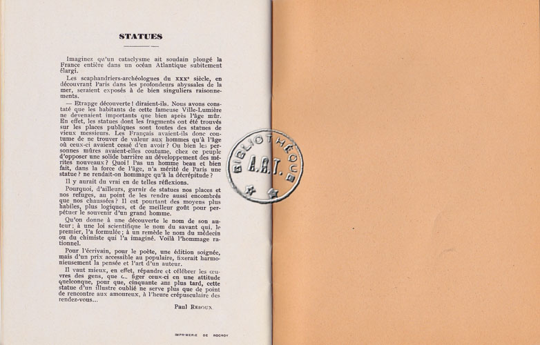 Les programmes de Théatre de l\