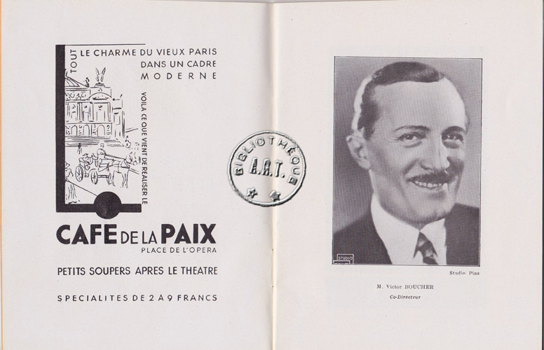 Les programmes de Théatre de l\
