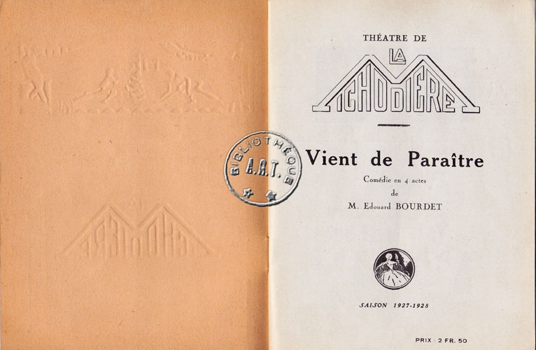 Les programmes de Théatre de l\