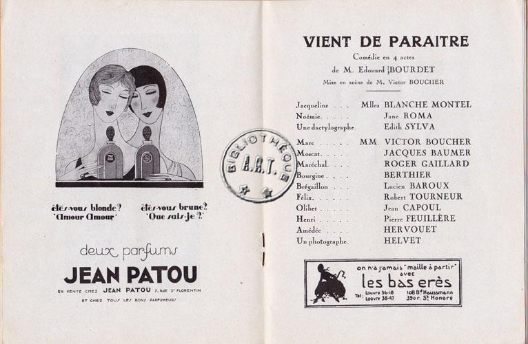 Les programmes de Théatre de l\