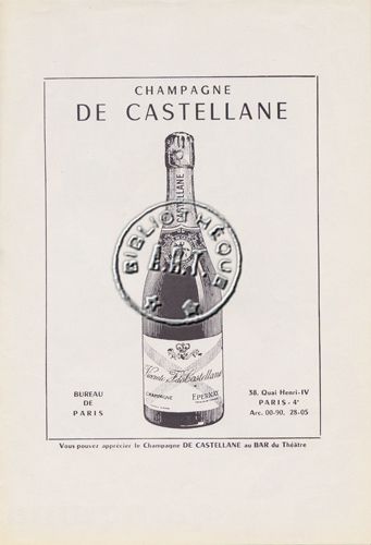 Les programmes de Théatre de l\