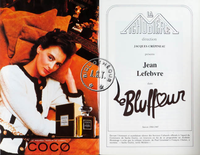 Les programmes de Théatre de l\