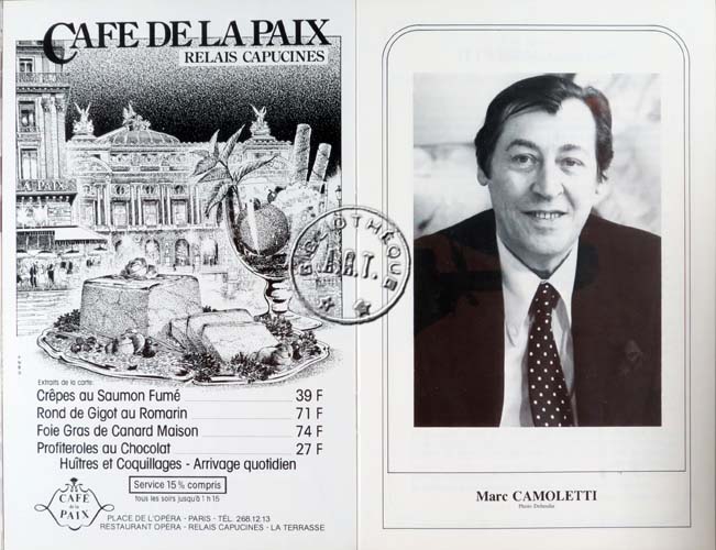 Les programmes de Théatre de l\