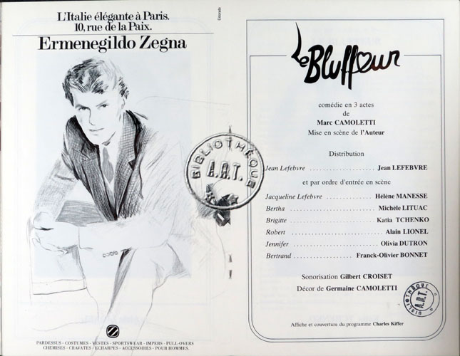Les programmes de TThéatre de l\