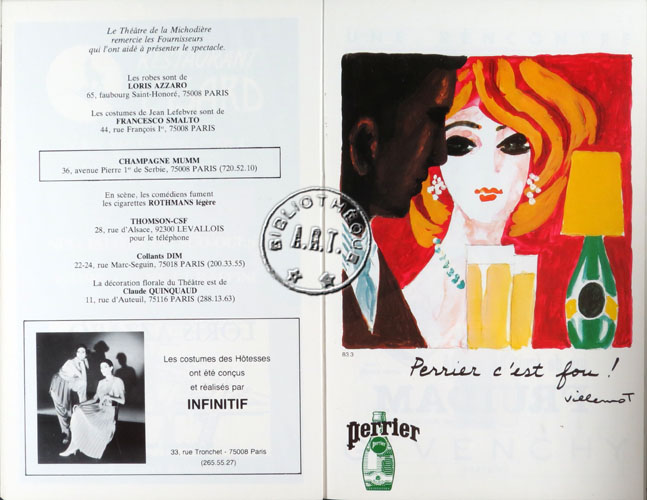 Les programmes de Théatre de l\