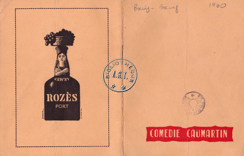 Les programmes de Théatre de l\