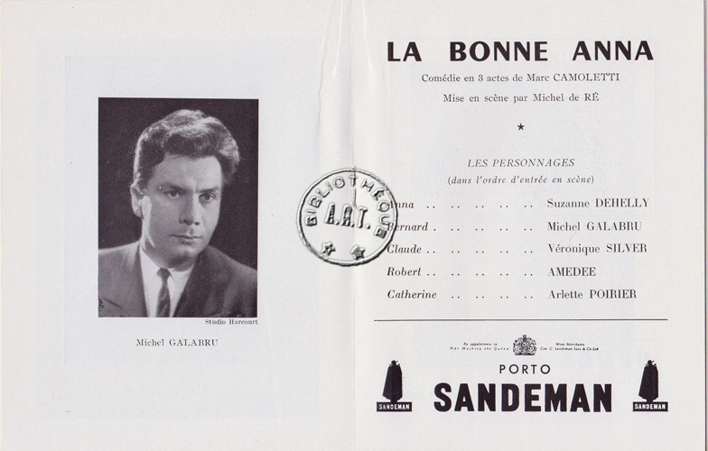 Les programmes de Théatre de l\