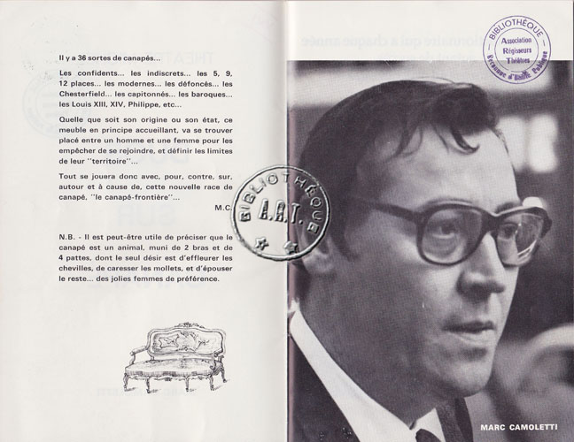 Les programmes de Théatre de l\