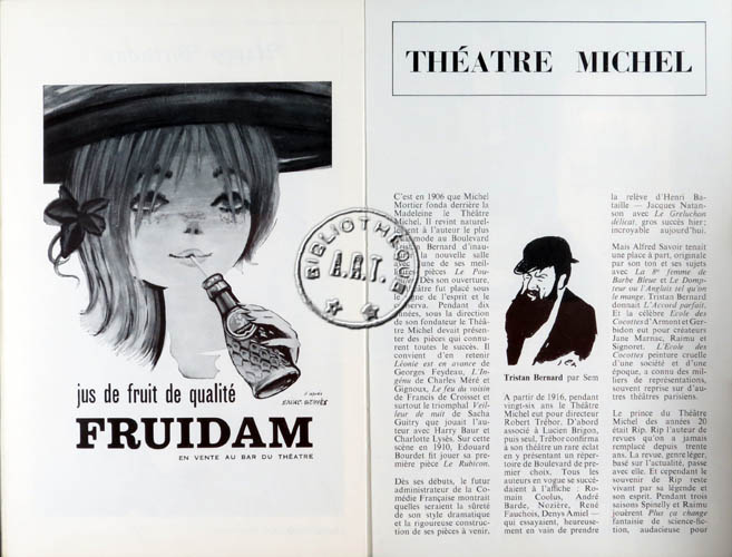 Les programmes de Théatre de l\