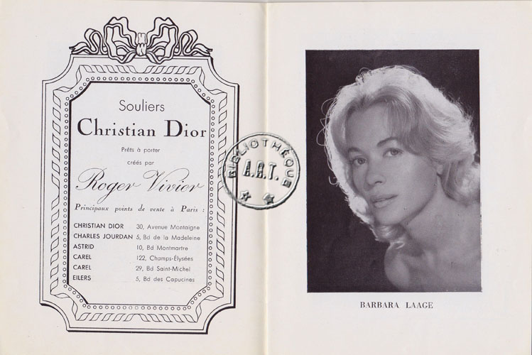 Les programmes de Théatre de l\