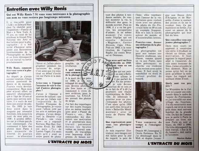 Les programmes de Théatre de l\