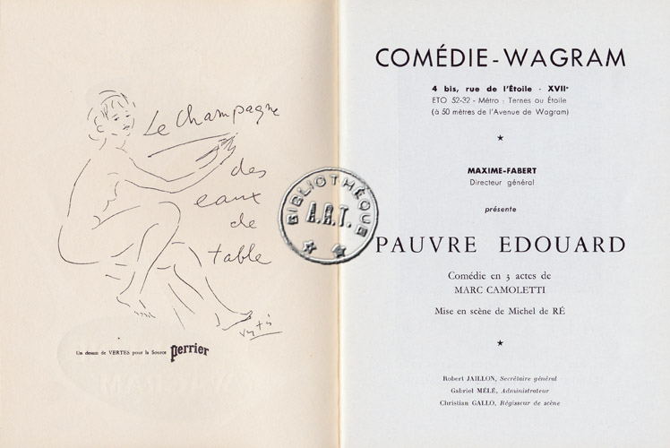 Les programmes de Théatre de l\