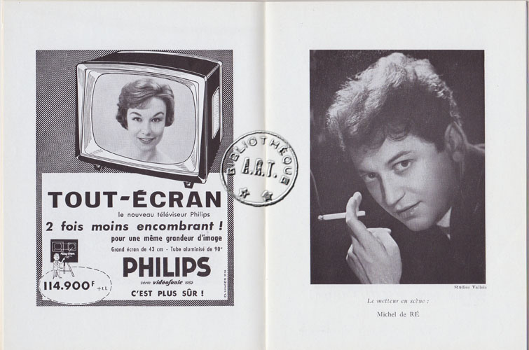 Les programmes de Théatre de l\